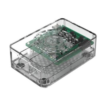 Multicomp Behuizing voor Pi 4B incl. Aan/Uit knop - Transparant