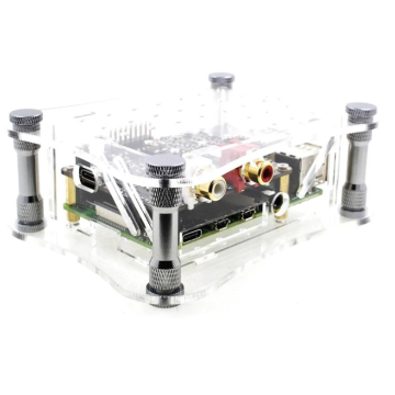 ALLO Behuizing Acryl voor ALLO BOSS met Raspberry Pi 4 - Transparant