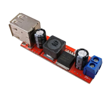 Dubbele USB Charger DC 6V-40V Step Down Module