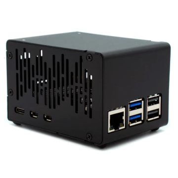 KKSB HAT Behuizing voor Raspberry Pi 5 voor HAT's NVME HAT's en Koelders
