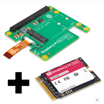 Raspberry Pi SSD Kit voor Raspberry Pi 5 | 256GB