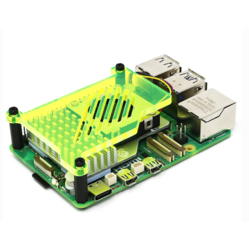 Beschermplaat voor Raspberry Pi Active Cooler | Groen