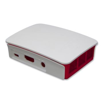 Originele Raspberry Pi 3 B Foundation Behuizing Rood / Wit