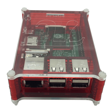 SOS Behuizing Bloedrood