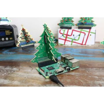 3D Xmas Tree for Raspberry Pi Pre Soldering Kit