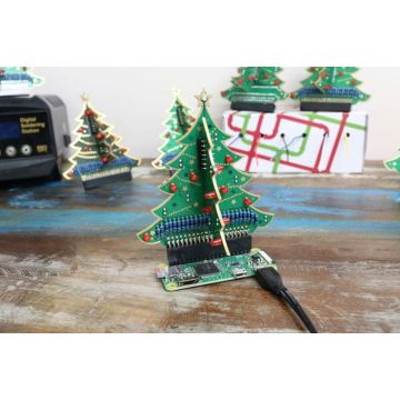 3D Xmas Tree voor Raspberry Pi Soldering Kit