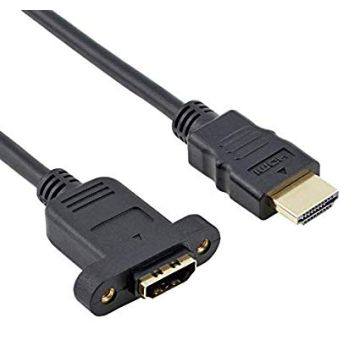 HDMI Male naar HDMI Female Kabel 30cm