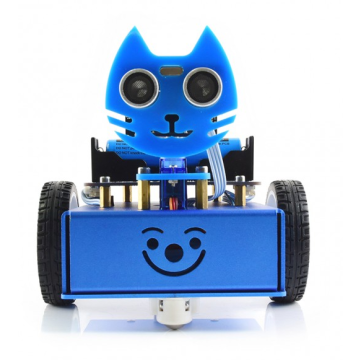 KitiBot 2WD robot kit voor de Micro:Bit (niet inbegrepen)