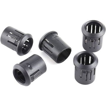 10mm Plastic Bevel LED Holder - Pack of 5