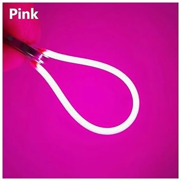 Noodle 'Noods' Flexibel LED Filament 3V 138mm COB Roze
