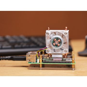 ICE Tower CPU Cooling Fan for Raspberry Pi 5
