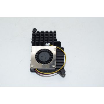 Raspberry PI 5B Koeling + Ventilator - Zilver/Zwart