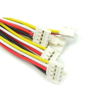 Grove - Universal 4 Pin Buckled 20cm Cable - 5-pack
