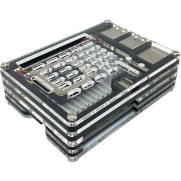 Raspberry PI 5B Laagjes Behuizing