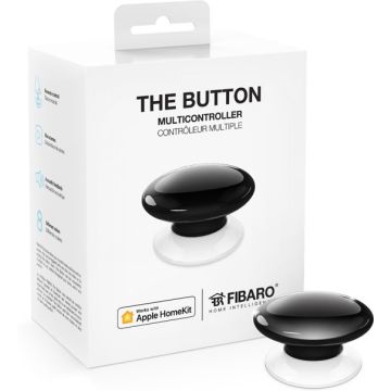 Fibaro The Button Voor Apple HomeKit - Zwart