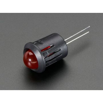 Adafruit: 10mm Plastic Bevel LED Holder - Pack of 5