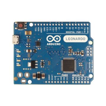 Arduino Leonardo Zonder Headers