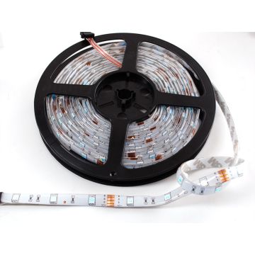 RGB LED Weatherproof Flexibele Strip - 30 LED/m