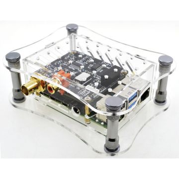 ALLO Behuizing voor ALLO DigiOne met Raspberry Pi 4 - Transparant