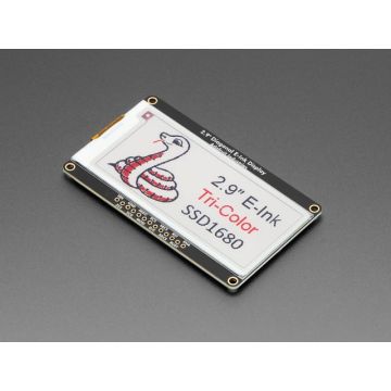 Adafruit 2.9" Red/Black/White eInk Display Breakout - THINK INK