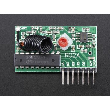 Simple RF T4 Receiver - 315MHz Toggle Type