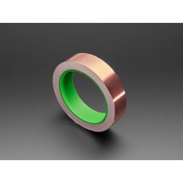 Copper Foil Tape with Conductive Adhesive - 25mm x 15 meter roll