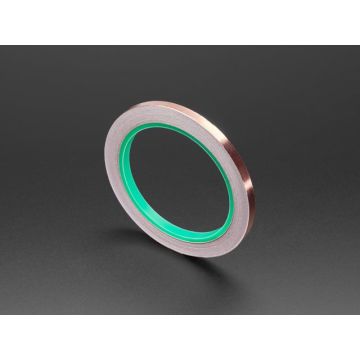 Copper Foil Tape with Conductive Adhesive - 6mm x 15 meter roll
