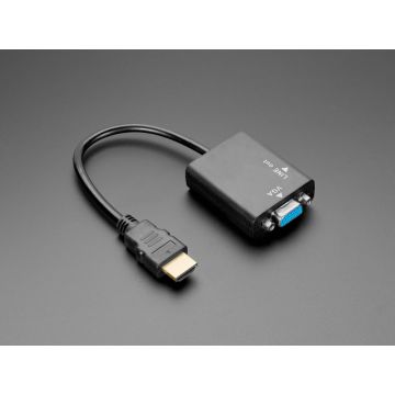 HDMI to VGA Video Adapter and 3.5mm Male/Male Stereo Cable