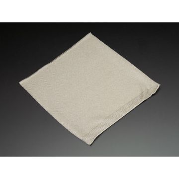 Knit Conductive Fabric - Silver 20cm square