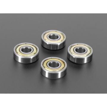 Radial Ball Bearing 608ZZ - Set of 4