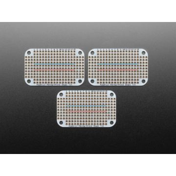 Adafruit Perma-Proto Small Mint Tin Size Breadboard PCB - 3 pack