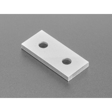 Coupling Plate - 2 Holes - 20x20 Aluminum Extrusion