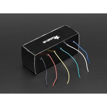 Hook-up Wire Spool Set - 22AWG Solid Core - 6 x 25 ft