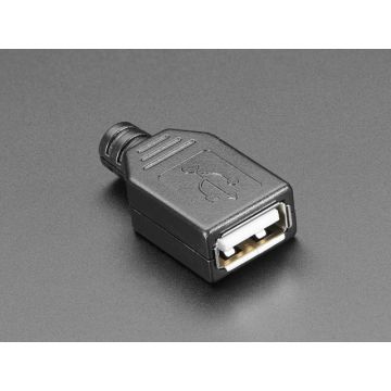 USB DIY Connector Shell - Type A Socket