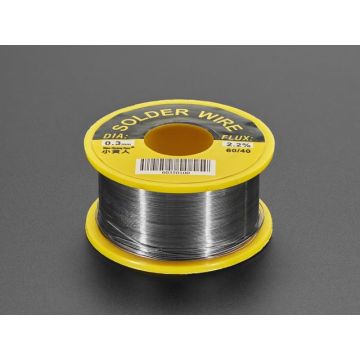 Mini Solder spool - 60/40 lead rosin-core solder 0.3mm diameter