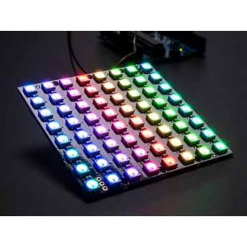 Adafruit NeoPixel NeoMatrix 8x8 - 64 RGB LED Pixel Matrix