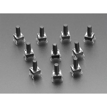 Tactile Switch Buttons (6mm tall) x 10 pack