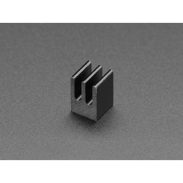 Aluminum SMT Heat Sink - 0.26"x0.26" square - 0.39" tall