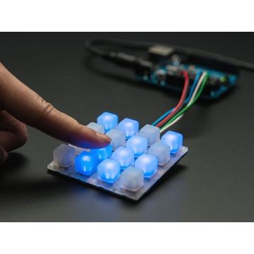 Adafruit Trellis Monochrome Driver PCB for 4x4 Keypad & 3mm LEDs