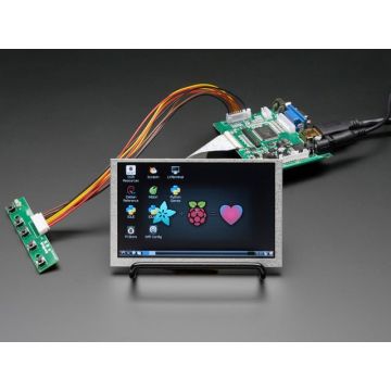 HDMI 4 Pi 5" Display not Touchscreen 800x480 - HDMI/VGA/NTSC/PAL