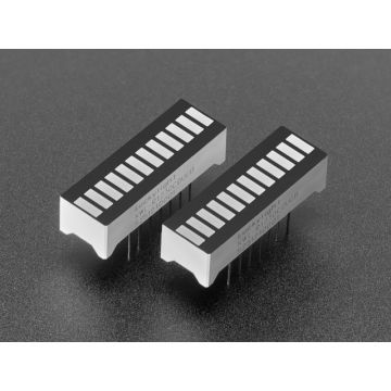 Bi-Color (Red/Green) 12-LED Bargraph - Pack of 2