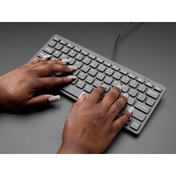Mini Chiclet Keyboard - USB Wired - Black