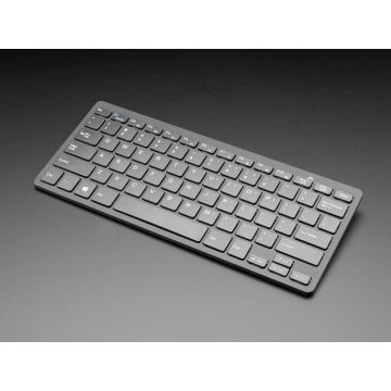 Mini Wireless Keyboard - Black w/ Batteries