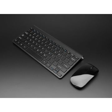 Wireless Keyboard and Mouse Combo - One USB Port!