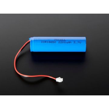 Lithium Ion Cylindrical Battery - 3.7v 2200mAh