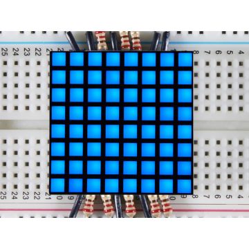1.2" 8x8 Matrix Square Pixel - Blue