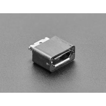 USB DIY Connector - MicroB Female Plug