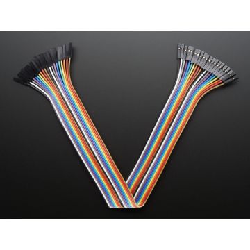 Premium Female/Female Jumper Wires - 20 x 12" (300mm)