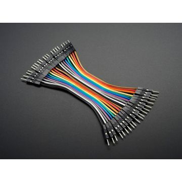 Premium Male/Male Jumper Wires - 20 x 3" (75mm)
