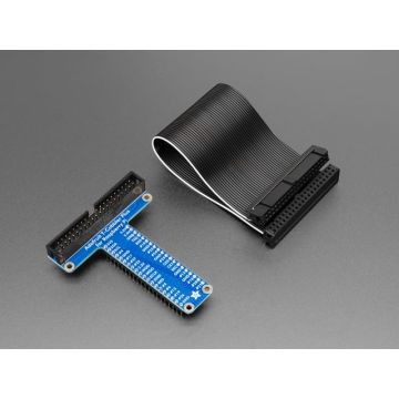 Assembled Pi T-Cobbler Plus - GPIO Breakout